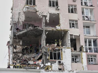 Ataque ruso sobre Kiev deja un muerto, 32 heridos y corta la calefacción a un tercio de la capital