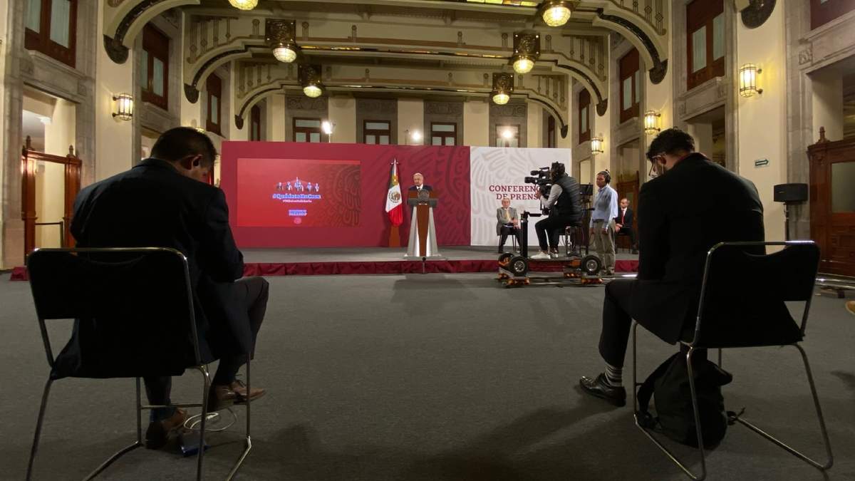 Conferencia de prensa del presidente Andrés Manuel López Obrador