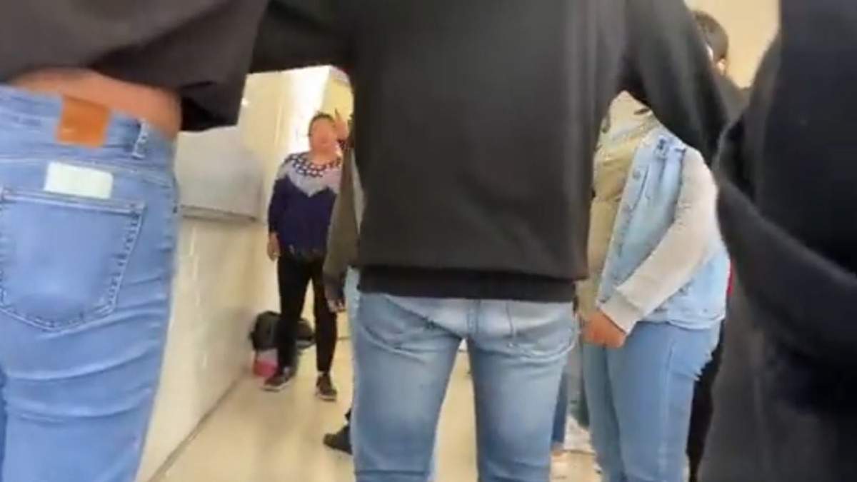 Agresión captada en video