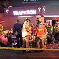 Un atropello masivo en Los Ángeles dejó un saldo de 30 heridos