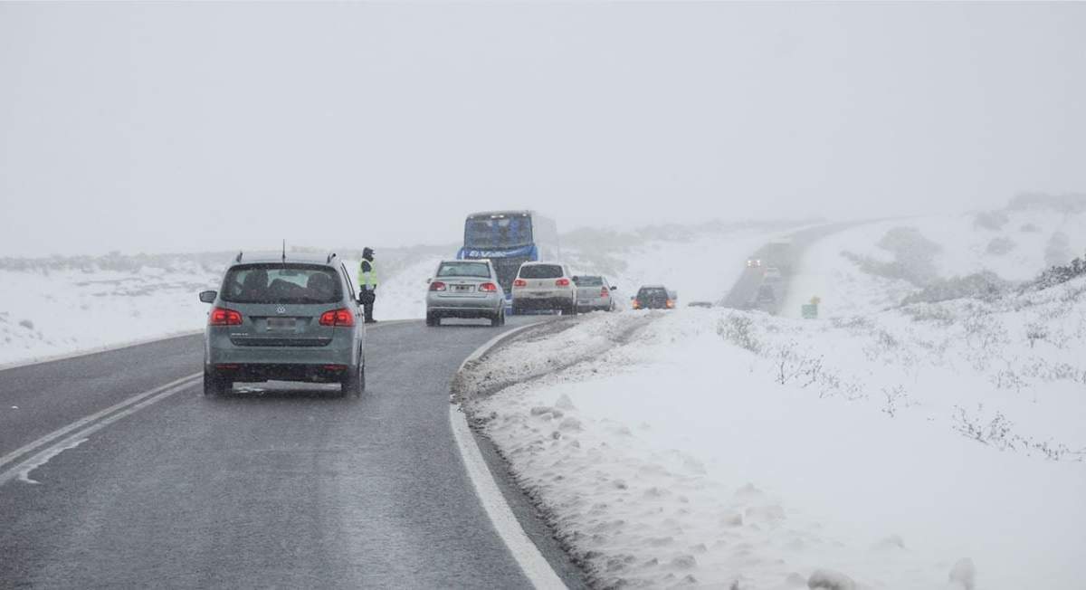 Recomiendan transitar con precaución en la mayoría de las rutas neuquinas. Fuente: (Gobierno de Neuquén)