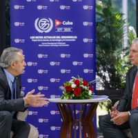 Alberto Fernández se reunió con Miguel Díaz-Canel para promover intercambios entre Argentina y Cuba