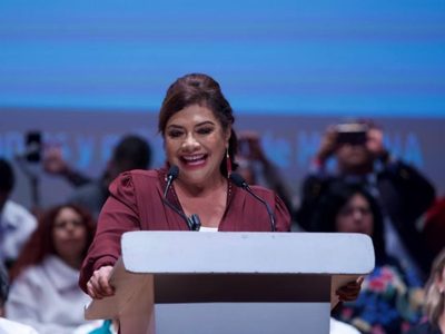 Acusan a Morena de usar el Senado para un evento proselitista de Clara Brugada