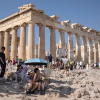 Cierran la Acrópolis de Atenas por ola de calor que azota Europa