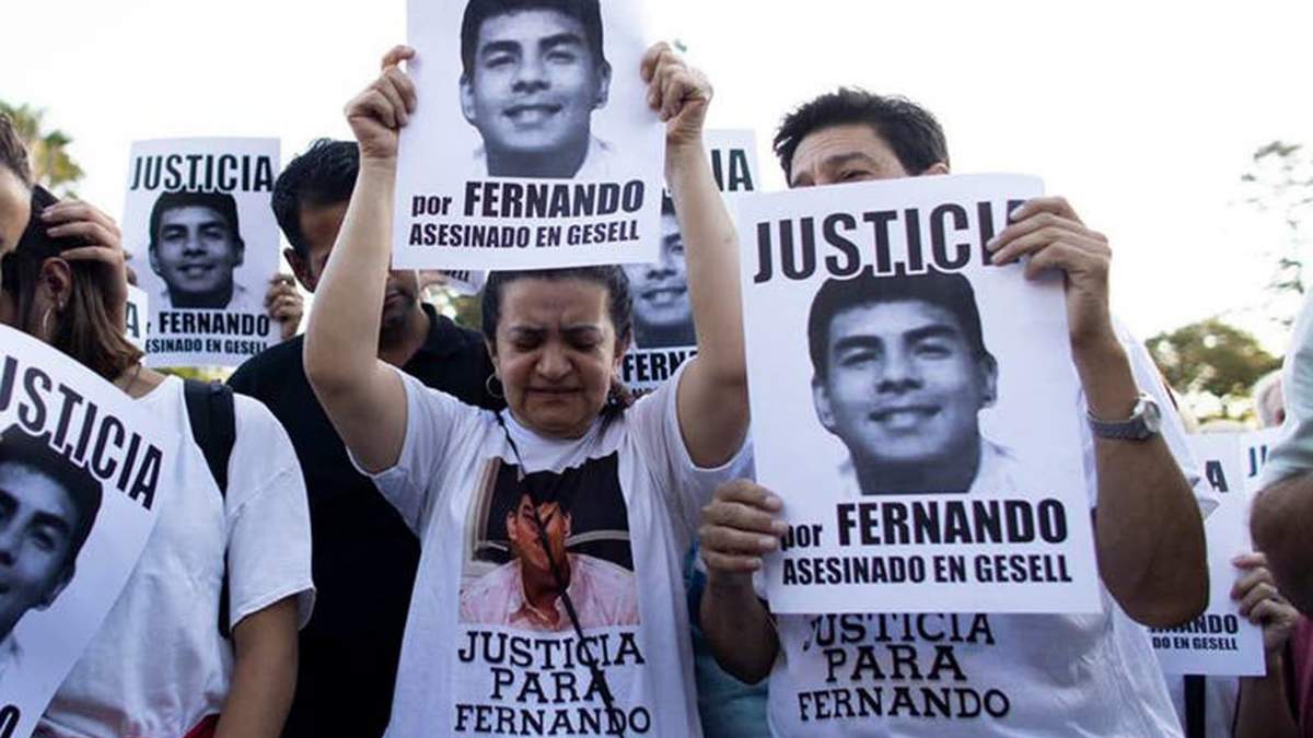 Caso Fernando Báez Sosa. Fuente: (Twitter)