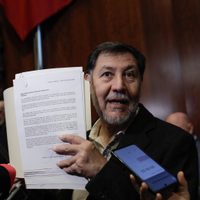 Senado ya recibió las ocho renuncias de los ministros de la Corte: Fernández Noroña