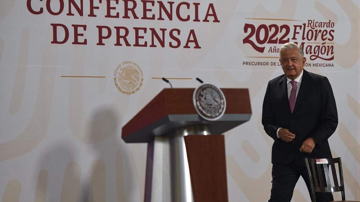 El presidente en su conferencia mañanera
