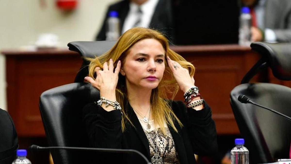 Carla Humphrey, en la sesión del consejo general del jueves