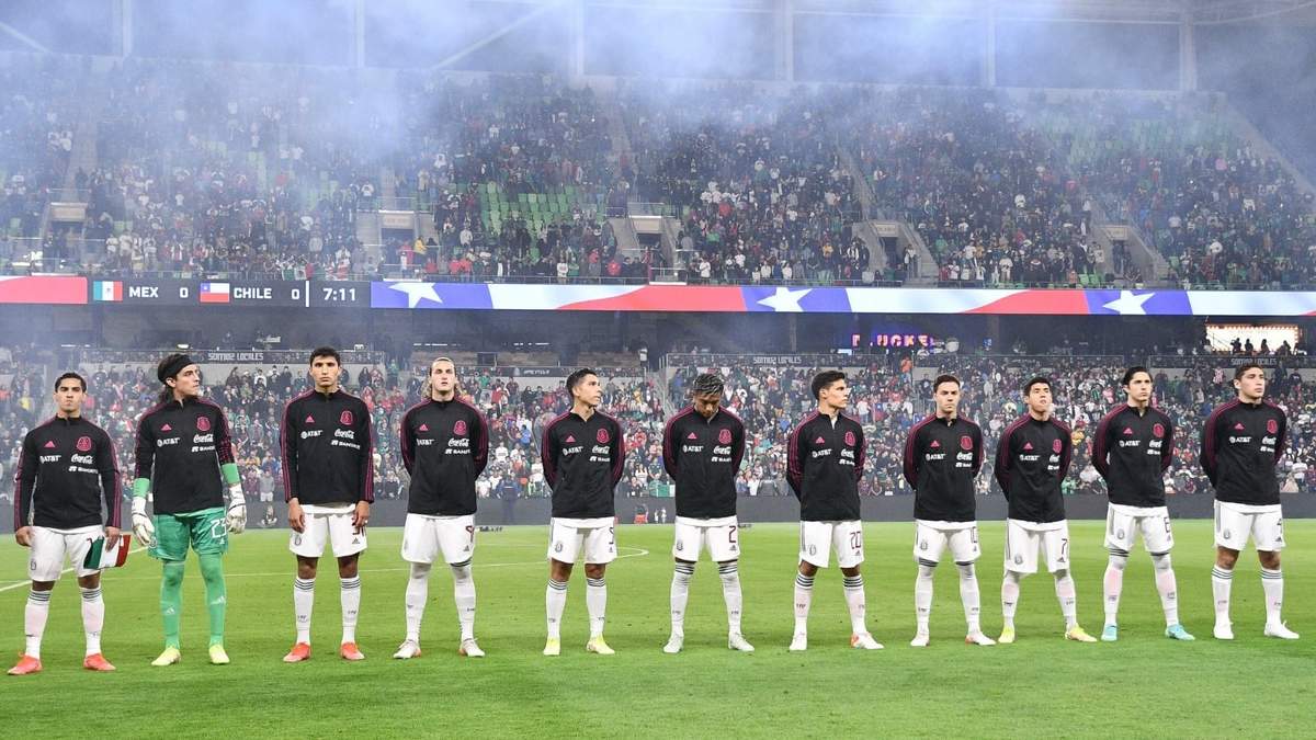 La selección mexicana empató con Chile