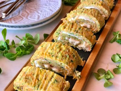 Enrollado exprés de zucchini y zanahoria: probá esta increíble y nutritiva receta para una cena ligera