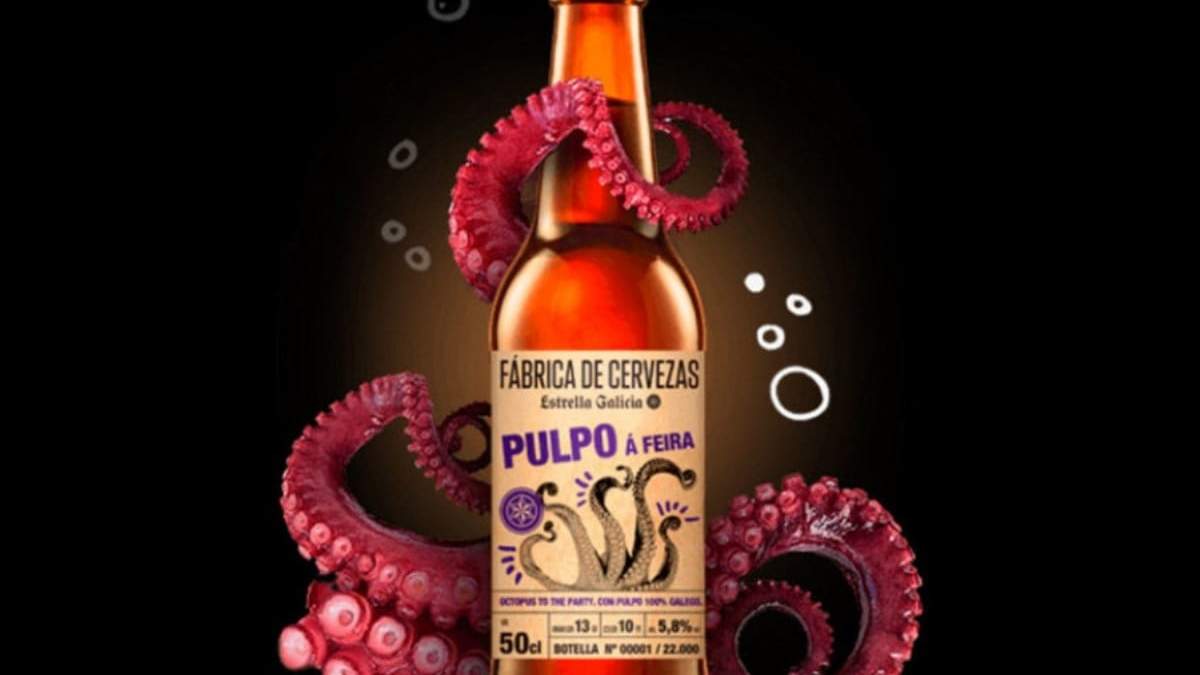 Cerveza inspirada en el pulpo a la gallega. Fuente: (Instagram)
