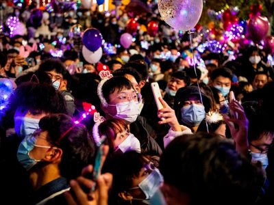Así fue el festejo de fin de año en Wuhan, la ciudad donde nació el coronavirus