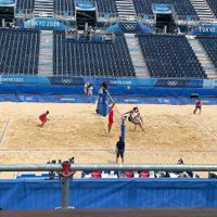 México pierde en su debut en voleibol de playa varonil