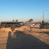 Catean penal de Cadereyta; hallan una bolsa con mariguana y cinco puntillas