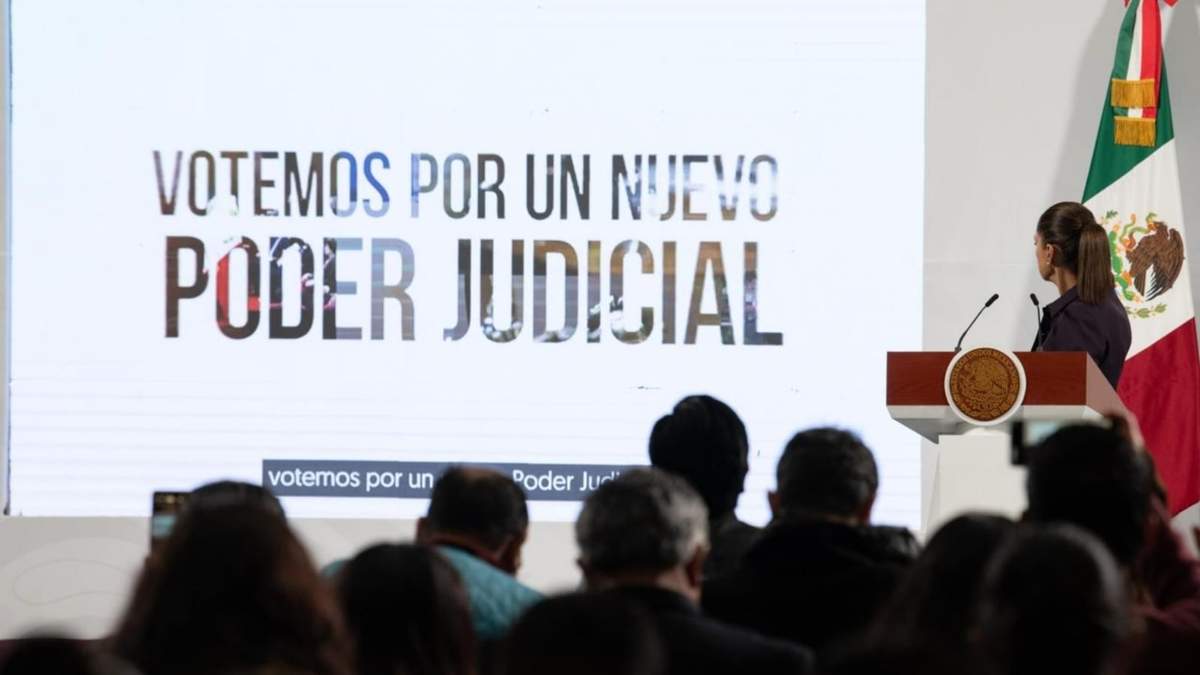 Sheinbaum mostró el spot que el gobierno utilizará para promover el voto en la próxima elección judicial