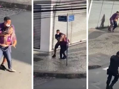 Ladrón toma a rehén en Brasil, policías lo abaten