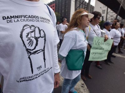 El Estado busca sepultarnos como escombros bajo la corrupción y los cárteles inmobiliarios: damnificados