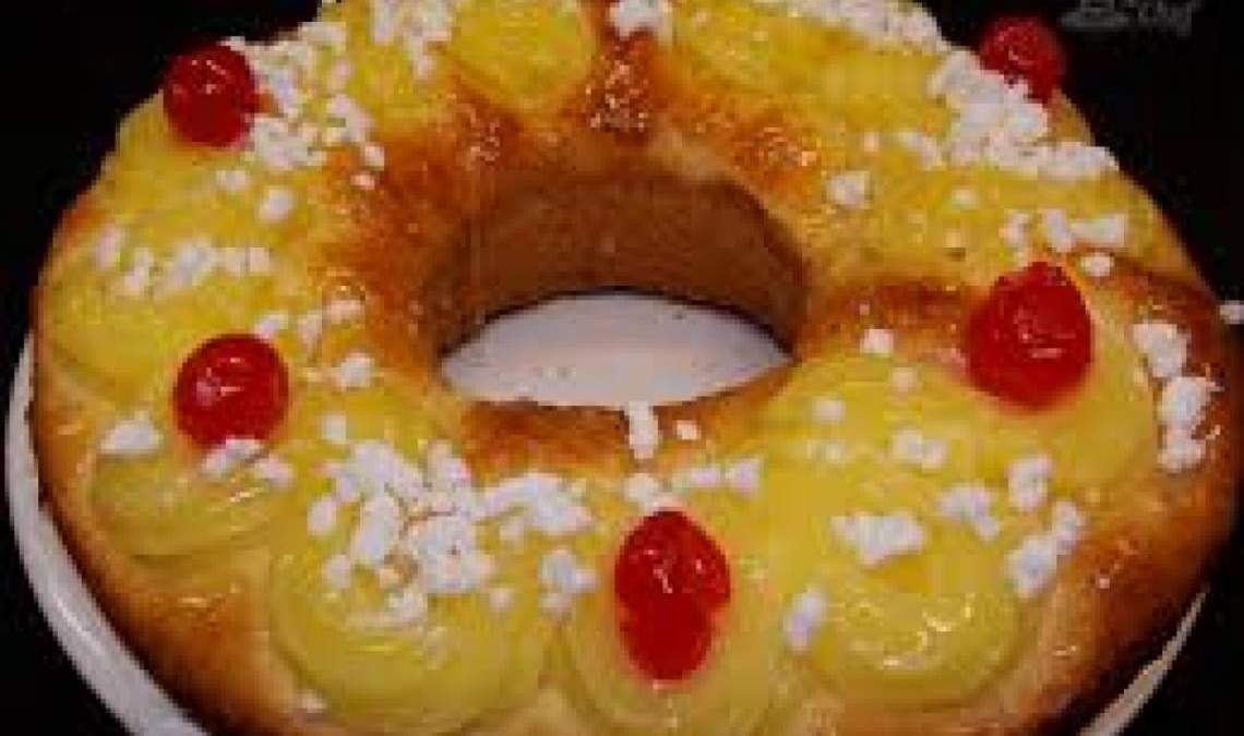 Rosca de Pascua para disfrutar en Semana Santa. Fuente: (Twitter)
