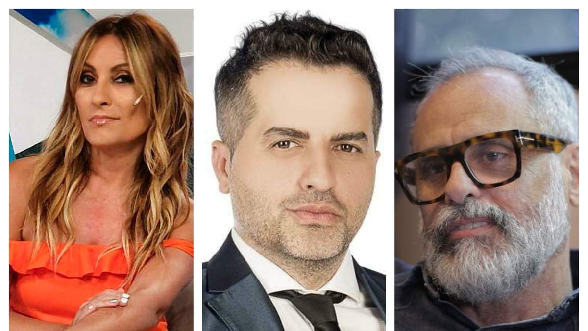 Marcela Tauro. Ángel de Brito. Jorge Rial. Fuente: (Instagram)