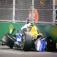 "Es grave": cómo está Franco Colapinto luego de su accidente en la qualy del GP de Las Vegas