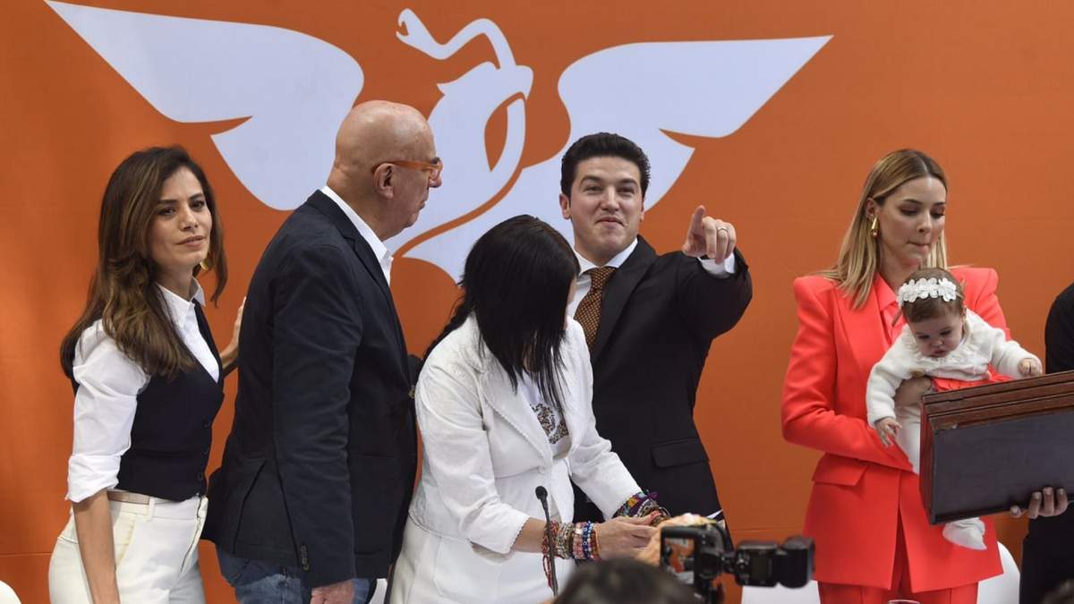 El gobernador Samuel García