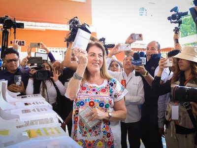 Conteo rápido da la victoria a la morenista Margarita González en Morelos