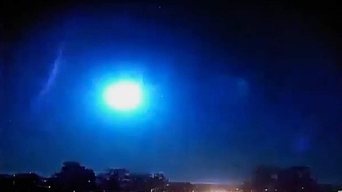 Captura del video grabado por el observatorio brasileño. Fuente: (Twitter)