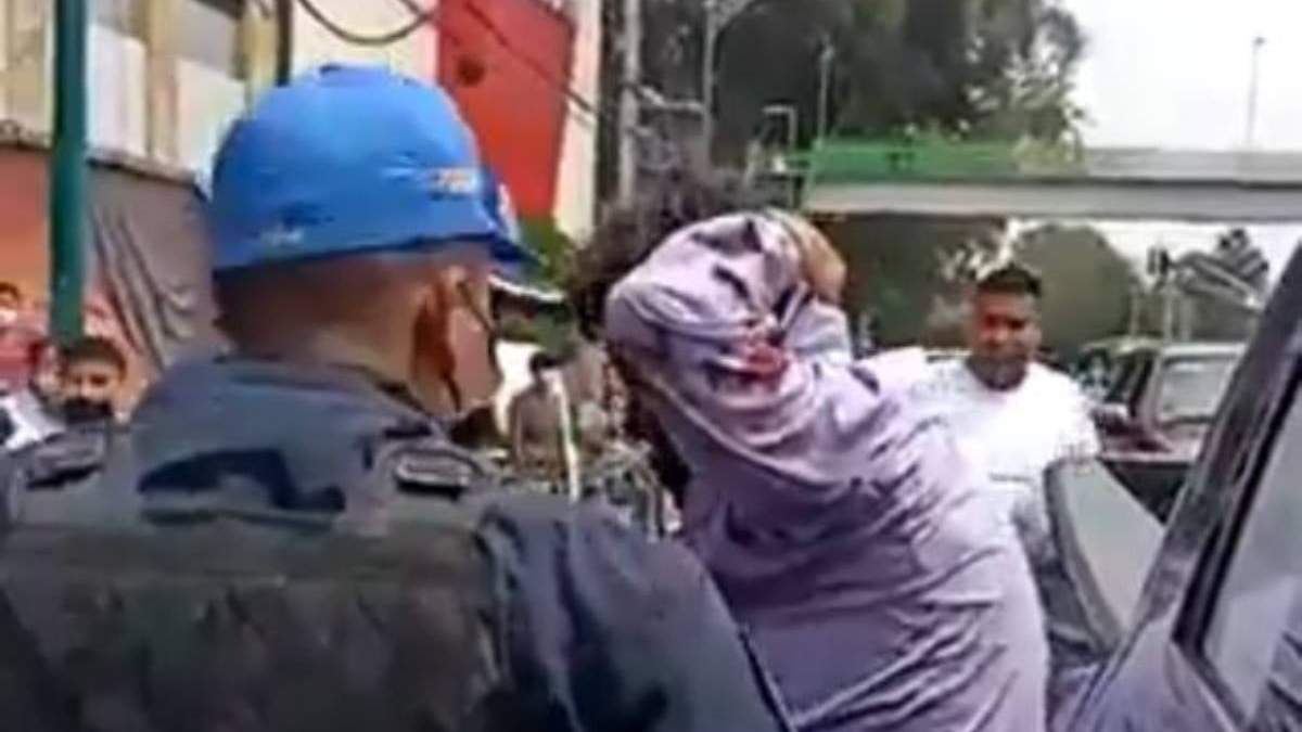 Presunto ladrón golpeado