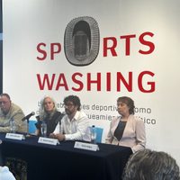 CCUT inaugura muestra sobre el uso del deporte como campaña de blanqueamiento político
