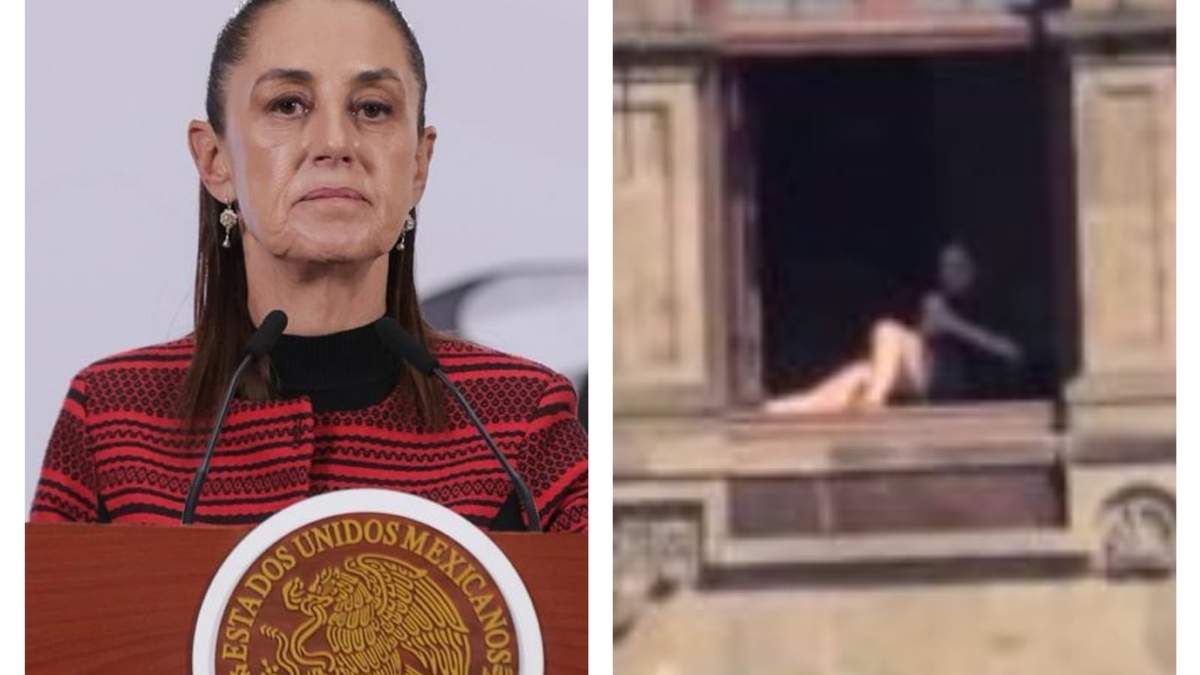 Sheinbaum admite que el video de la mujer en Palacio Nacional es real
