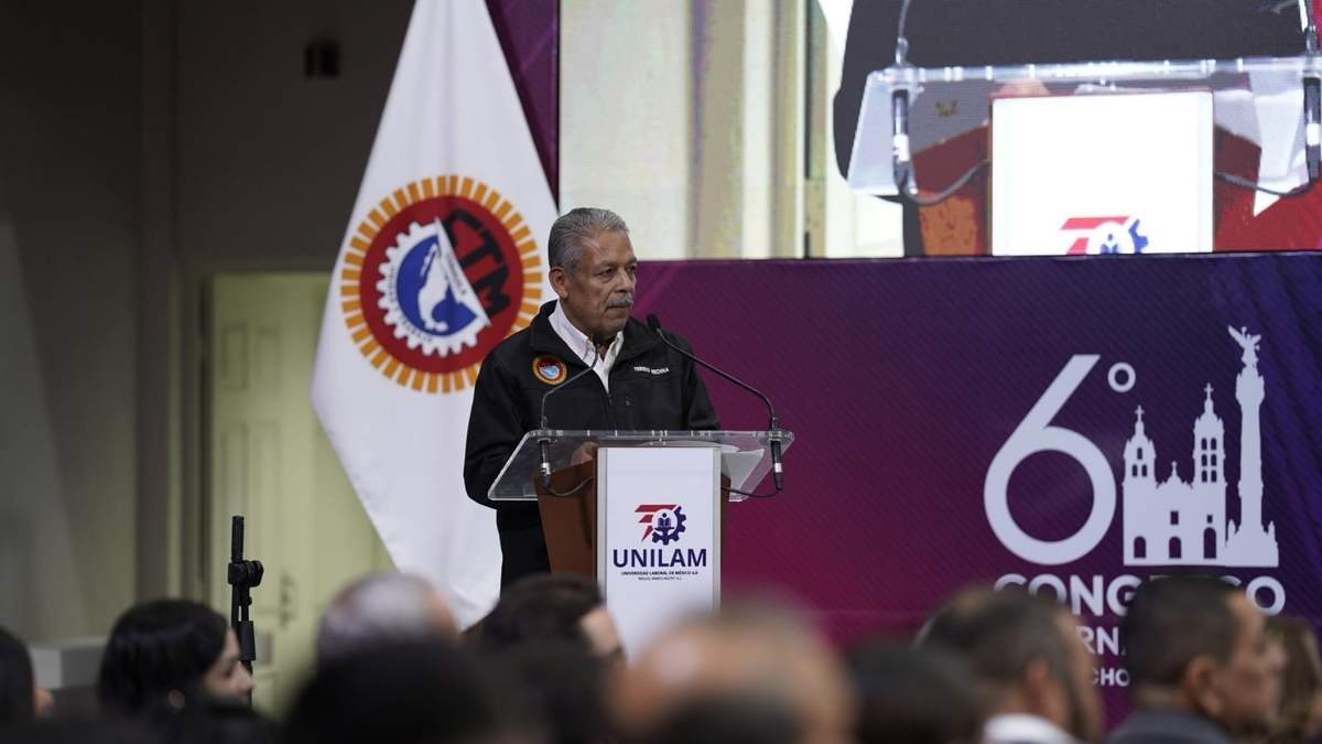 El dirigente estatal de la CTM Coahuila, Tereso Medina