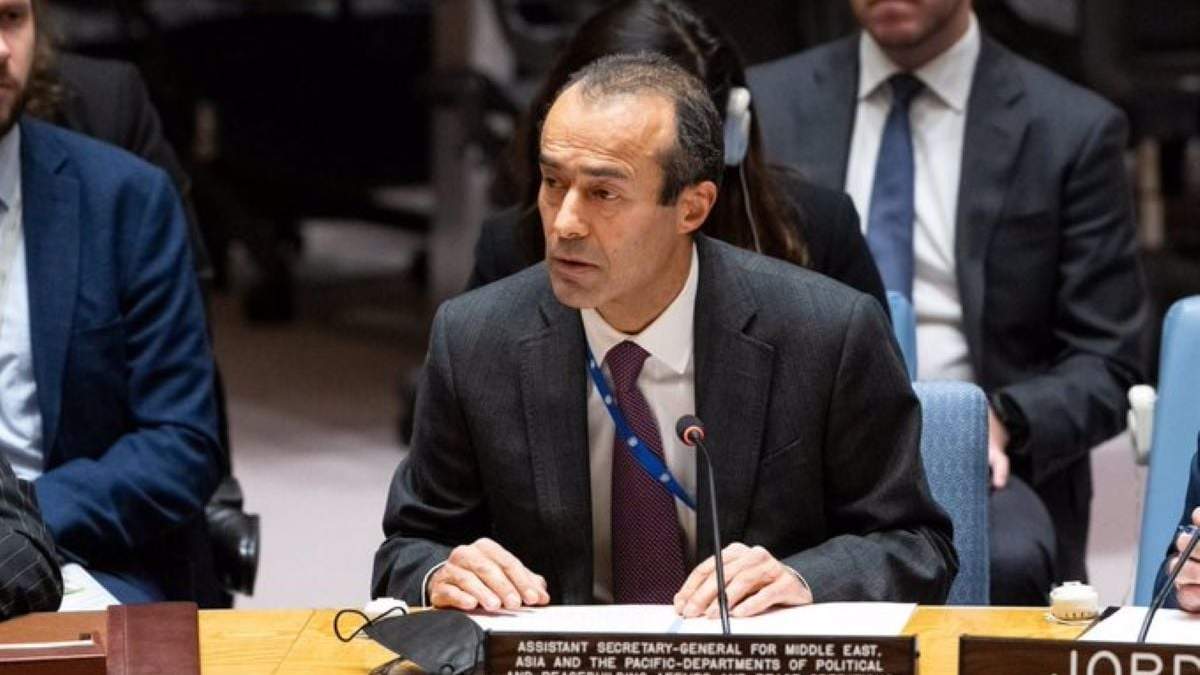 Mohamed Khaled Khiari, subsecretario general de la ONU para Oriente Próximo, Asia y el Pacífico