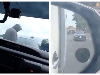 Presuntos asaltantes disparan a automovilistas en Ojo de Agua y lesionan a un joven (Video)