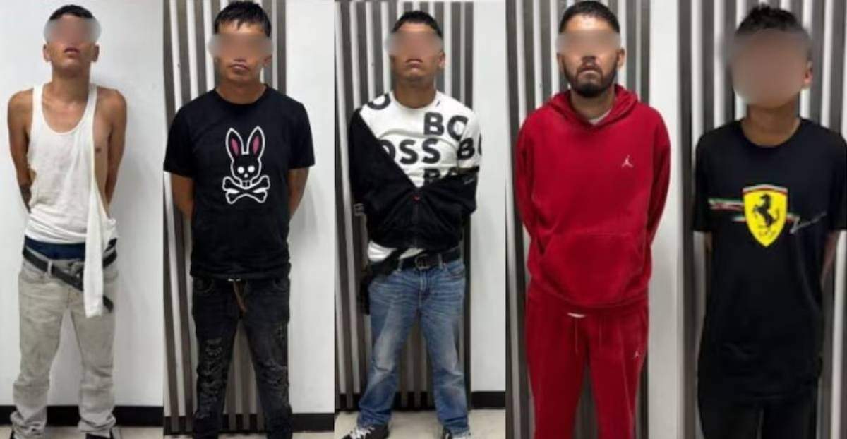 Los detenidos por una balacera en el Panteón de San Lorenzo Tezonco, en Iztapalapa