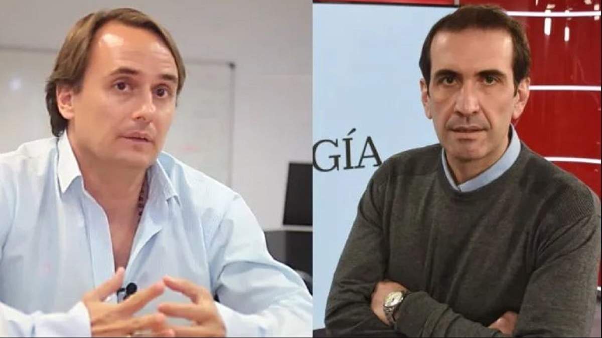 Concejal, Juan Peláez, y el diputado nacional, Pablo Cervi. Fuente:(LMNeuquén)