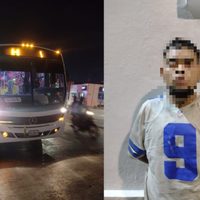 Asaltante secuestra camión de pasajeros y amenaza a niña con una pistola en Jalisco