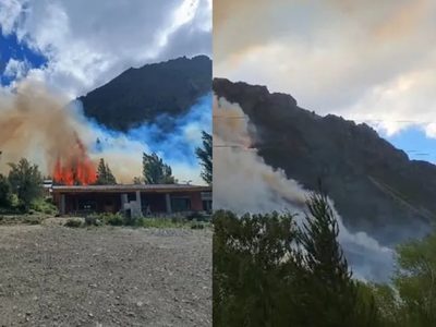 El incendio forestal de Epuyén arrasó casi cien hectáreas de bosque