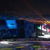 Delegación mexicana encabeza desfile de apertura en Juegos de Barranquilla