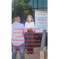Video en Consulado de México en Dallas provoca intervención de Ebrard