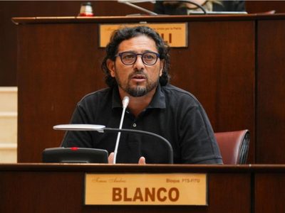 Blanco cuestionó el pedido de endeudamiento del gobierno y acusó a la legislatura de ser una escribanía del ejecutivo