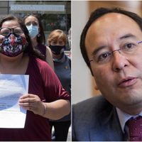 Citlalli Hernández llama a votar por Morena; Ciro Murayama le advierte que viola la ley