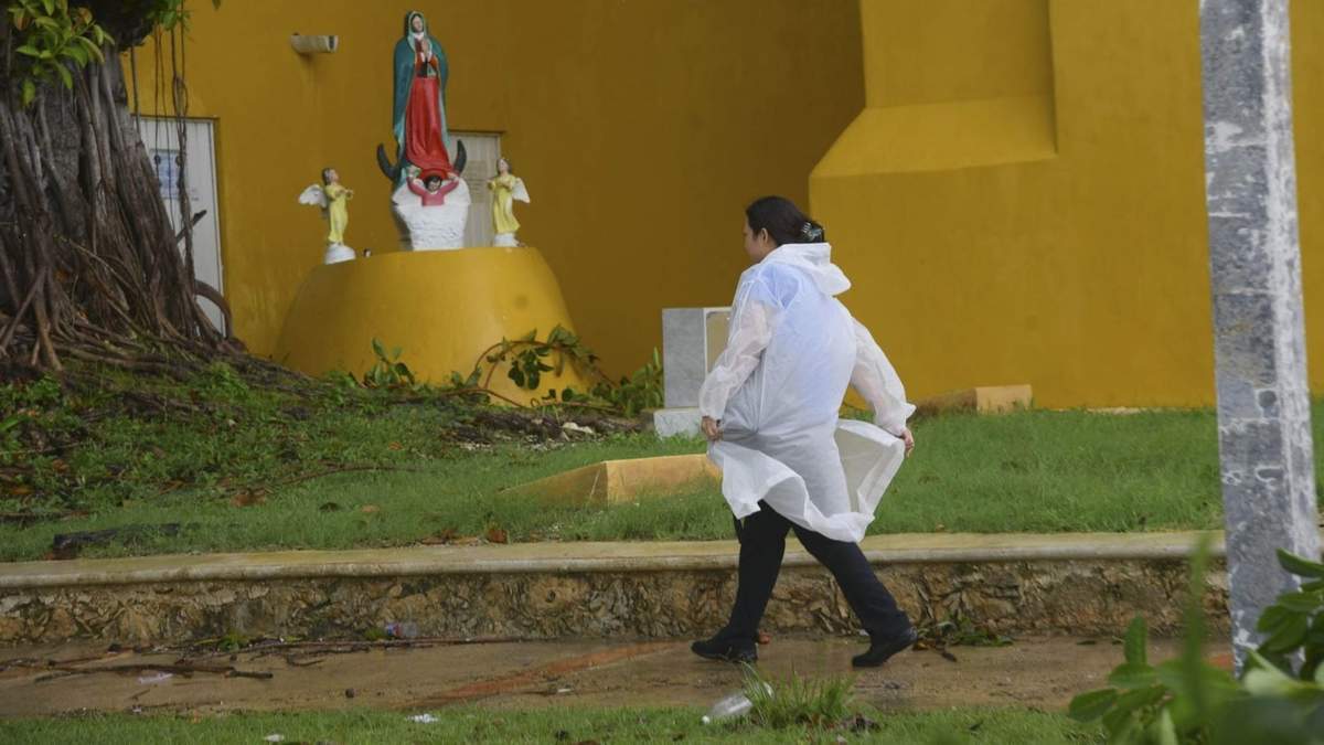 Paso del huracán Milton por Campeche, el 8 de octubre