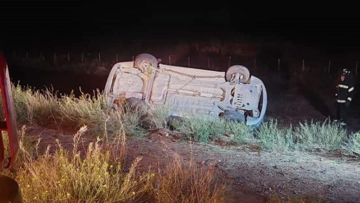 Accidente en Cutral Co. Fuente: (Cutral Co al Instante)