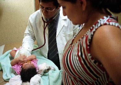 Niño doctor Foto Proceso