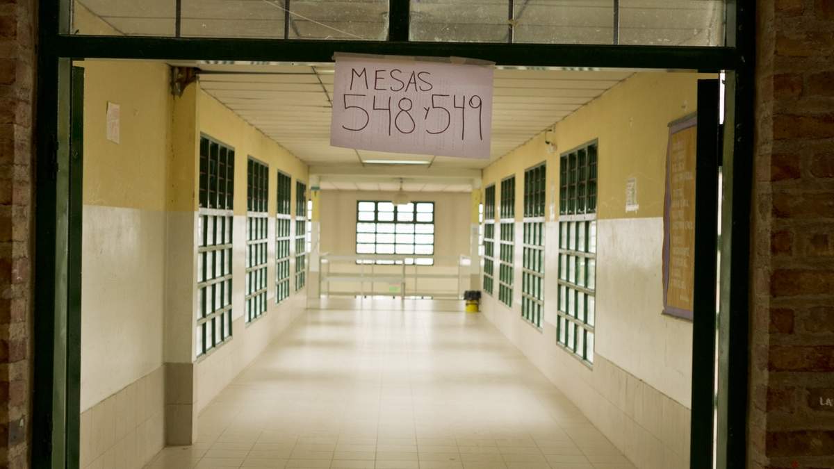 Los establecimientos educativos durante los días de elecciones. Fuente: (Emiliano Ortiz)