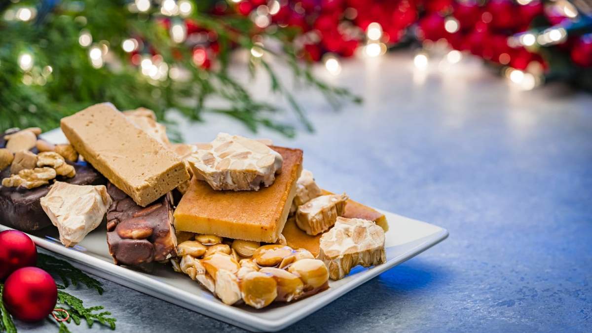 Turrón navideño. Fuente: (Instagram).