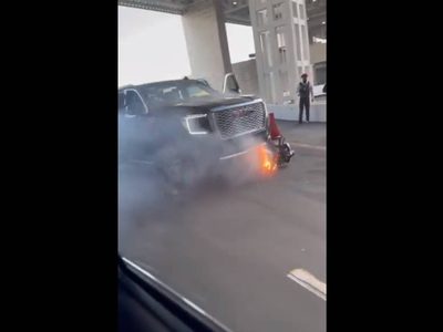 Circula video del presunto asaltante abatido duranta la balacera en inmediaciones del AICM