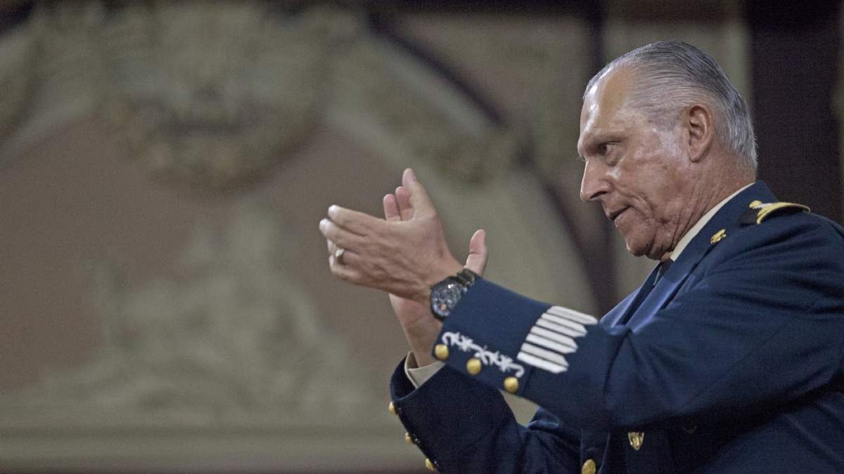 El general Salvador Cienfuegos, exsecretario de la Defensa Nacional