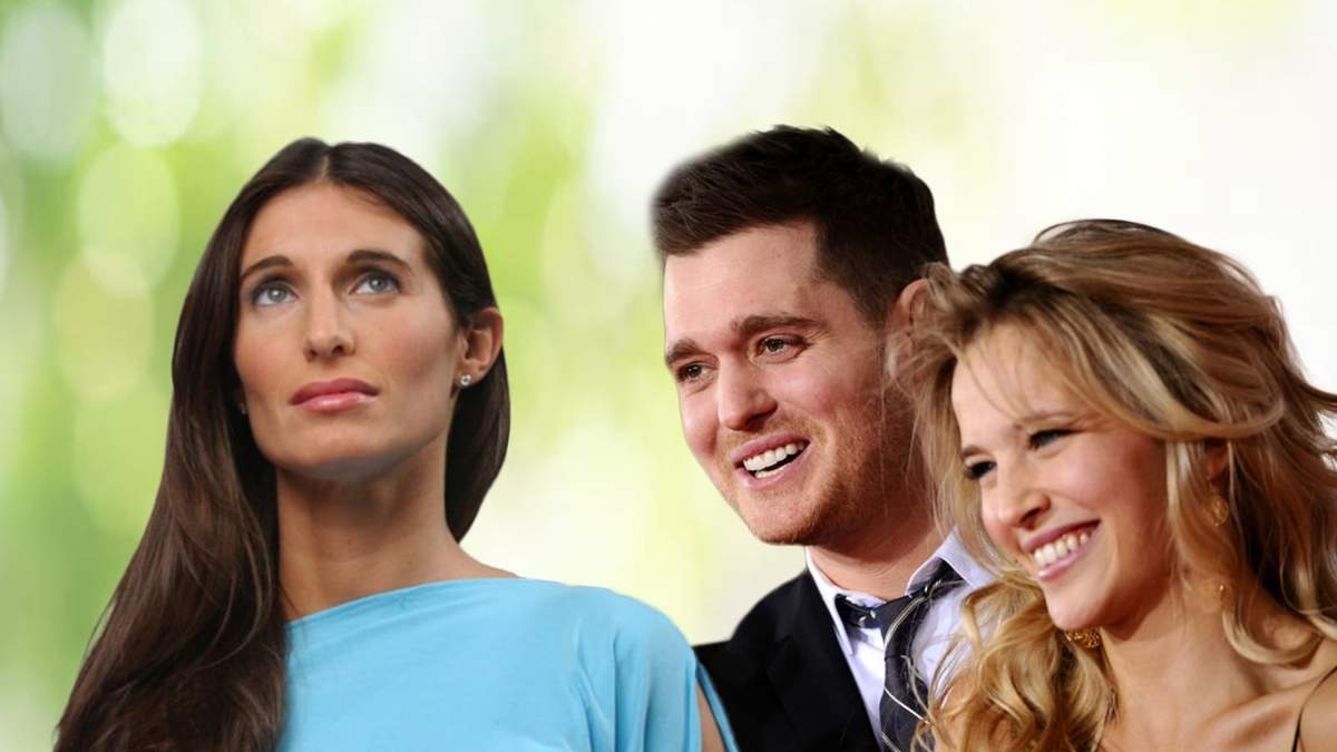 Luisana Lopilato, Michael Bublé y Romina Yan. Fuente: (Minuto Neuquén)