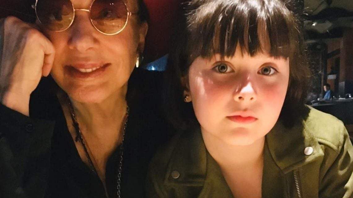 Graciela Borges y su nieta. Fuente: (Instagram)